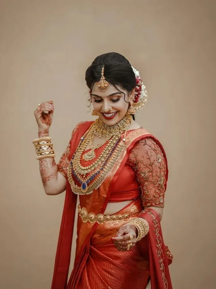 Best Engagement Makeup by Jayasree Suthi Makeovers