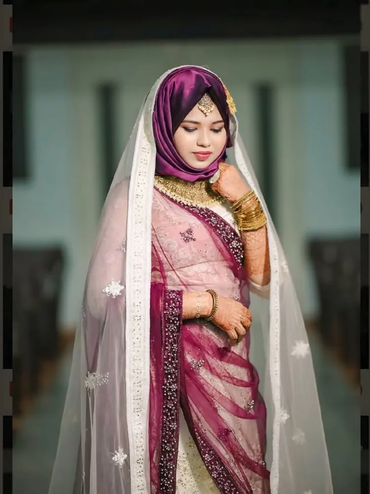 makeup look by Hazni Makeover on Makeup Kerala