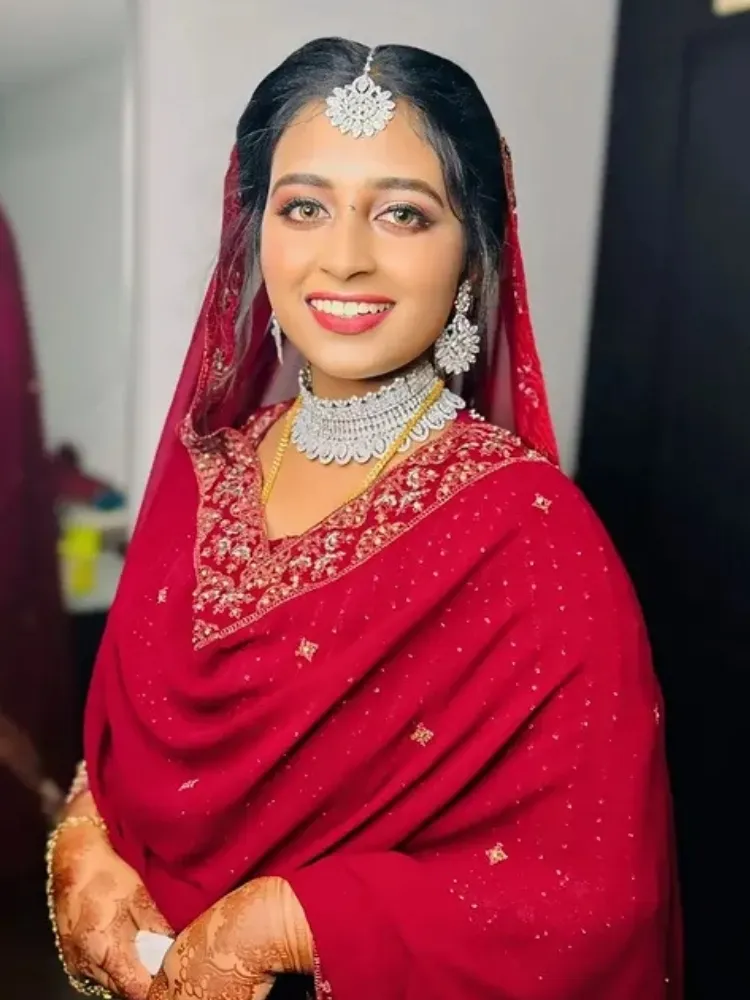 makeup look by Hazni Makeover on Makeup Kerala