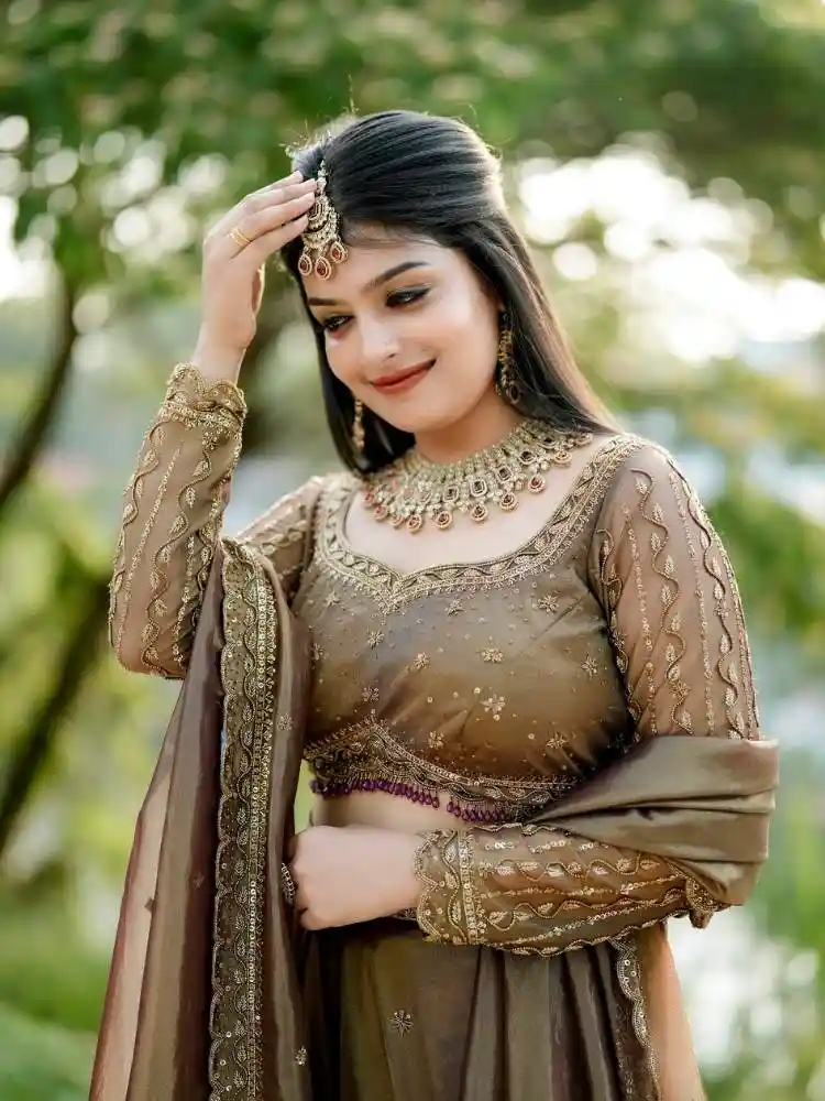 Christian Hindu Engagement Party makeup look by Makeup Maestro on Makeup Kerala