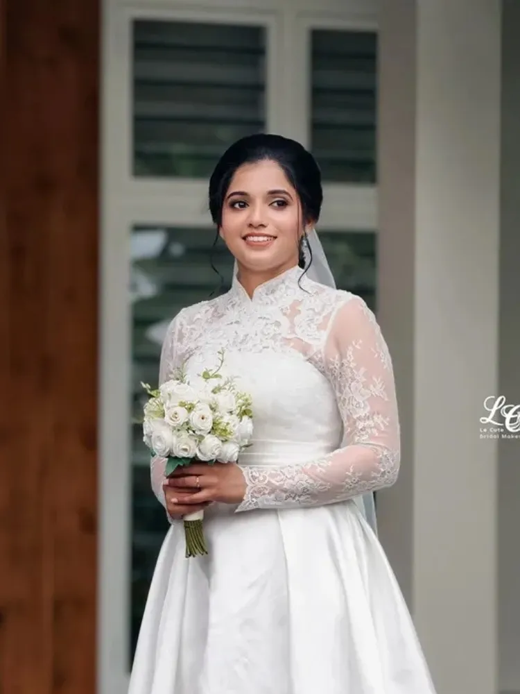 makeup look by Le Cute Bridal Makeup Studio & Beauty Parlour on Makeup Kerala