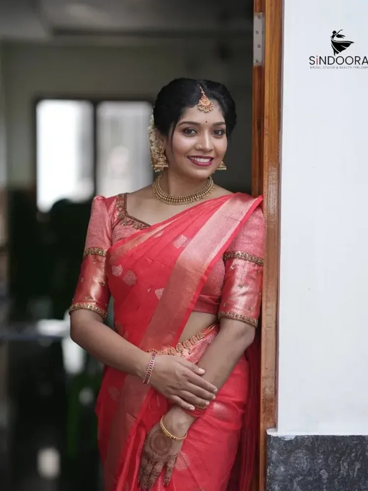makeup look by Sindoora Bridal Studio on Makeup Kerala