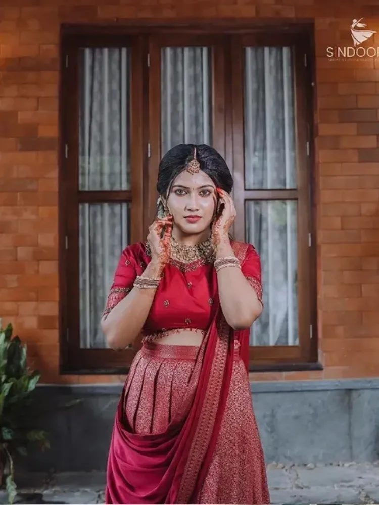 makeup look by Sindoora Bridal Studio on Makeup Kerala